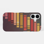 Retro Countdown Bars iPhone 16 Hülle (Rückseite (Horizontal))
