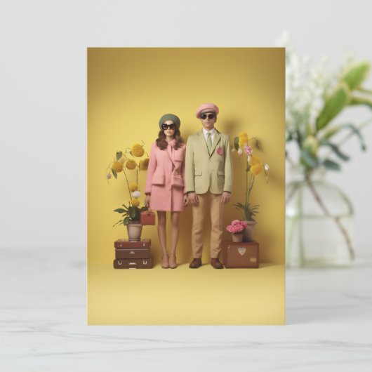 Retro Couple (Stehend Vorderseite)