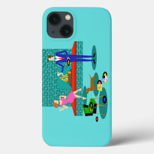 Retro Couple mit Dog iPhone 6 Fall Case-Mate iPhone Hülle