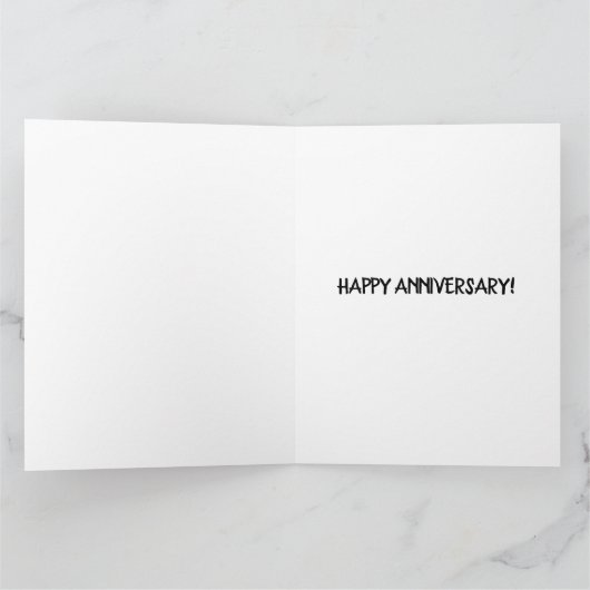 RETRO COUPLE mit KatzenGLÜCKSKARTEN Karte (Innenseite)