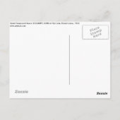 Retro Couple Wedding Portrait 1933 Postkarte (Rückseite)