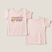 Retro-Cousin-Crew | Kids (Design Vorderseite & Rückseite)