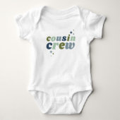 Retro-Cousin-Crew | Kids Baby Strampler (Vorderseite)
