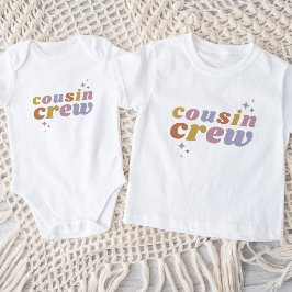 Retro-Cousin-Crew | Kids Baby Strampler