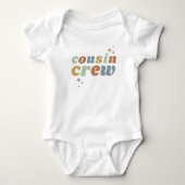 Retro-Cousin-Crew | Kids Baby Strampler (Vorderseite)