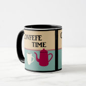 Retro Covfefe Tasse (Vorderseite Links)