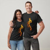 Retro-Cowboy-Pistolenheld T-Shirt (Unisex)
