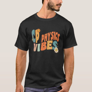 Retro Cp Physik Vibes Lehrer Frauen Kinder T-Shirt