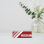 Retro CRANBERRIES Mini Visitenkarte (Stehend Vorderseite)