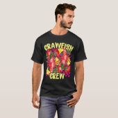 Retro Crawfish Crew Cajun Boil Season For Men Wome T-Shirt (Vorne ganz)