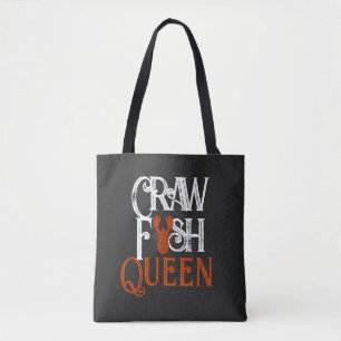 Retro Crawfish Queen Seafood Tasche