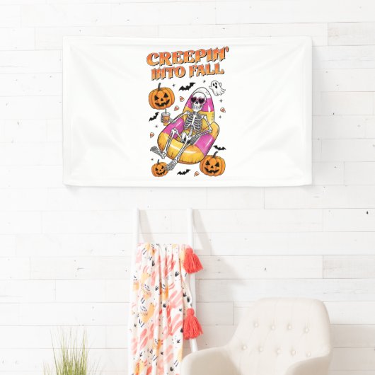 Retro Creepin in HerbstHalloween Banner (Insitu)