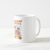 Retro Creepin in HerbstHalloween Kaffeetasse (VorderseiteRechts)
