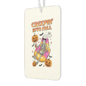 Retro Creepin into Fall Halloween Autolufterfrischer (Links)