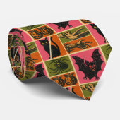 Retro-Creeps Krawatte (Gerollt)