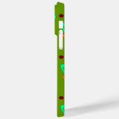 Retro-Crescent Totem-Formen Case-Mate iPhone Hülle (Rückseite / Links)