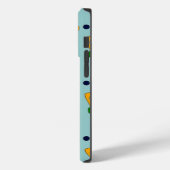 Retro-Crescent Totem-Formen Case-Mate iPhone Hülle (Rückseite / Links)