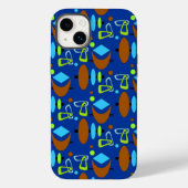Retro-Crescent Totem-Formen Case-Mate iPhone Hülle (Rückseite)