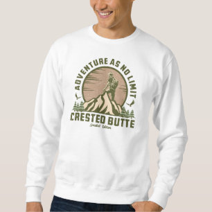 Retro Crested Butte Wanderung Sunset T - Shirt