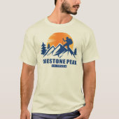 Retro Crestone Peak T - Shirt (Vorderseite)
