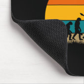 Retro Cricket Evolution - Lustiges Cricket Mousepad (Ecke)