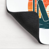 Retro Cricket T Cricketspieler Tsman Bowler  Mousepad (Ecke)