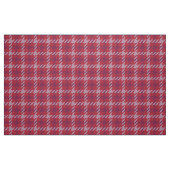 Retro-Crimson-lila Hahnentrittmuster kariertes Mus Stoff (Fat Quarter (45,7 x 55,9 cm))