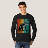Retro Crocodile T-Shirt (Vorne ganz)