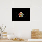 Retro Cross Stich Poster (Küche)