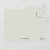 Retro Cruden Bay Scotland Golf Ad Postkarte (Rückseite)