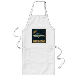 Retro Cruiser im tiefen Weltraum  Lange Schürze