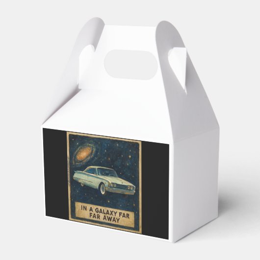 Retro Cruiser in Deep Space Geschenkschachtel (Vorderseite)