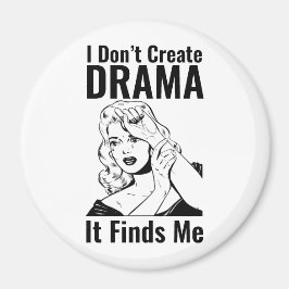 Retro Cry Drama Magnet