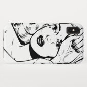Retro Cry Frauengehäuse Telefon Case-Mate iPhone Hülle (Rückseite (Horizontal))