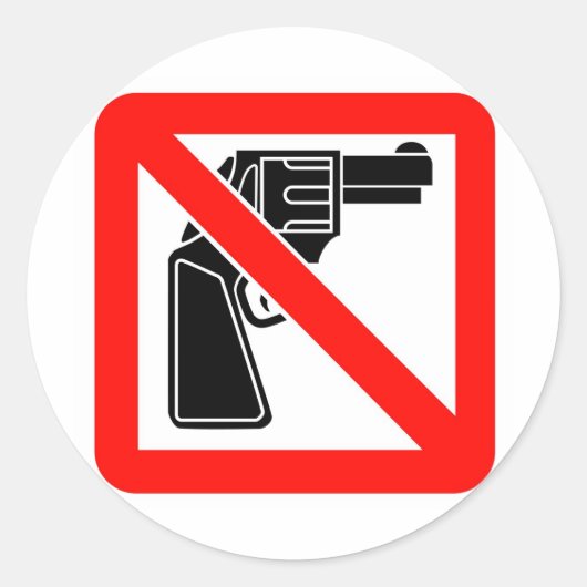 Retro-CSGV-Logo Runder Aufkleber (Vorderseite)