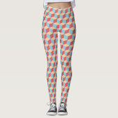 Retro Cubes Leggings (Vorderseite)