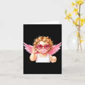 Retro Cud 67 Meme Bubblegum Funny Six Seven Valent Karte (Gelbe Blume)