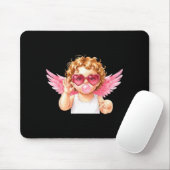 Retro Cud 67 Meme Bubblegum Funny Six Seven Valent Mousepad (Mit Mouse)