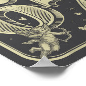 Retro Cud Says 67 Funny 67 Valentine Couple Matchi Poster (Ecke)