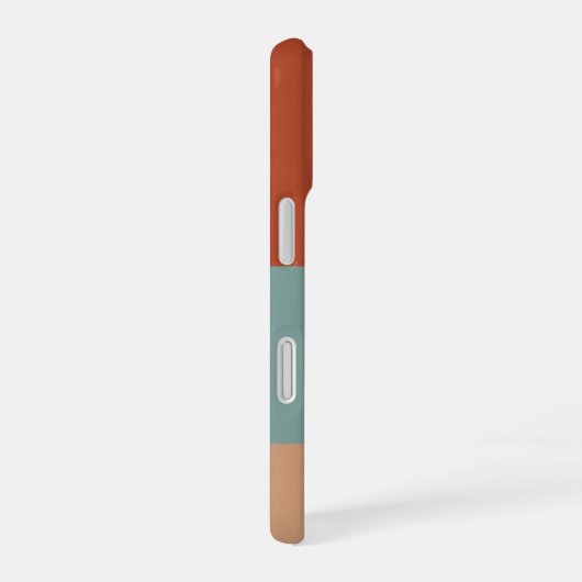 Retro Cup on Rounded Table iPhone 16 Hülle (Rechte Seite)