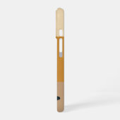 Retro Cup on Rounded Table iPhone 16 Hülle (Linke Seite)