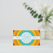 Retro CUPCAKE Briefmarke Treuekarte (Stehend Vorderseite)