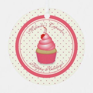 Retro Cupcake Weihnachtsdekoration Ornament Aus Metall