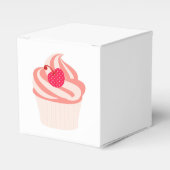 Retro Cupcakes Geschenkschachtel (Vorderseite)