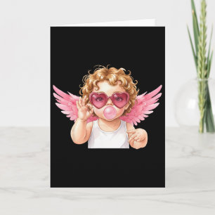 Retro Cupid 67 Meme Kaugummi Lustig Six Seven Vale Karte