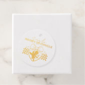 Retro Cupid Single Valentinstag Bezahlung Geschenkanhänger (Mit Box)