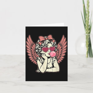 Retro-Cupid-Valentinstag süßer vintage-Cupid Karte