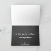 Retro Custom Chef Happy Birthday Greeting Card Karte (Innenseite)