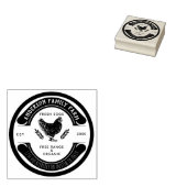 Retro Custom Fresh Egs Family Farm Rubber Briefmar Gummistempel (Stempel)
