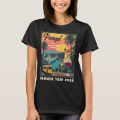 Retro Customizable Portugal Trip - T - Shirt (Vorderseite)